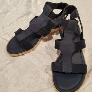 Navy Gladiator sandals - Euro Soft by Sofft